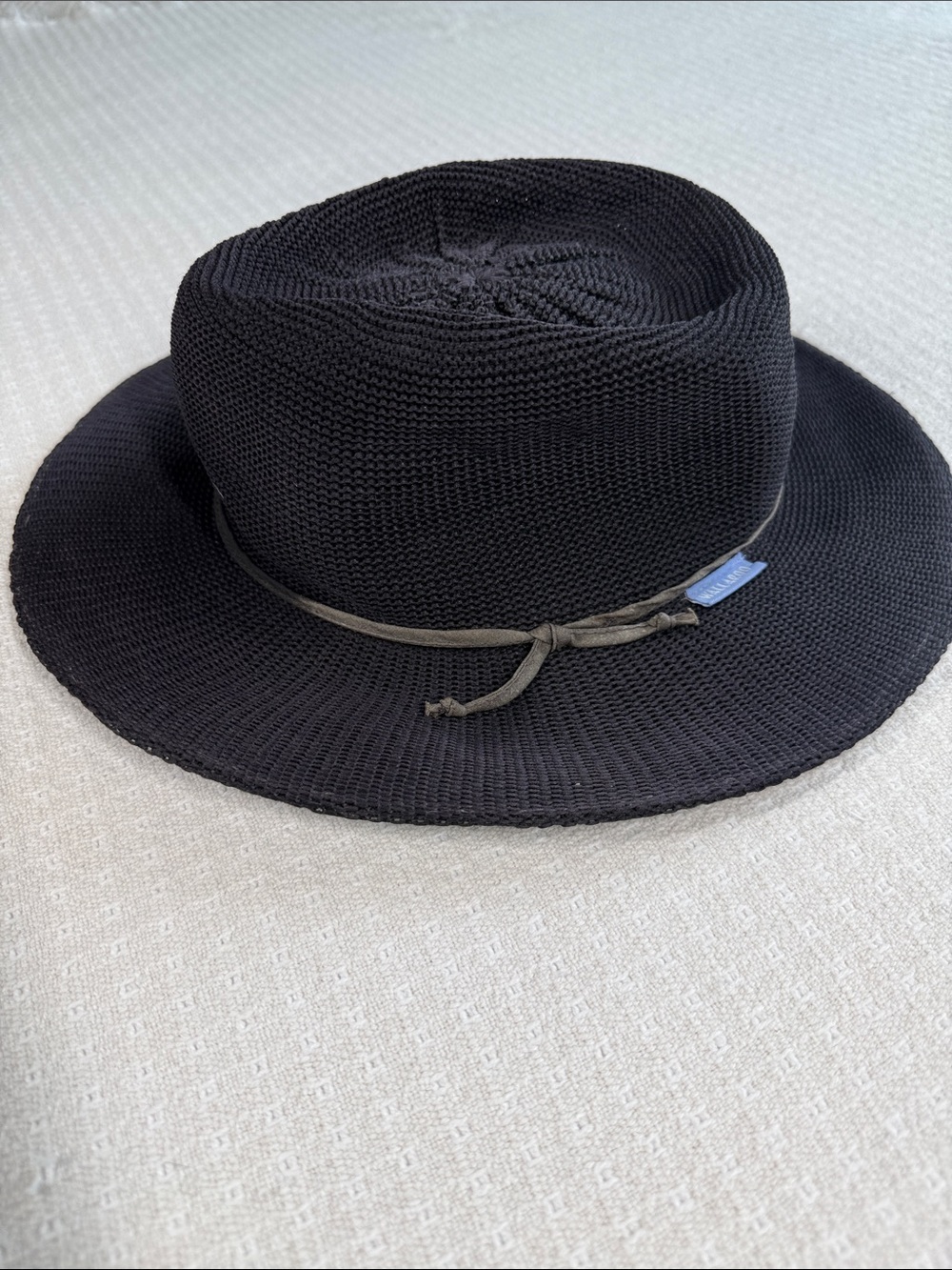 Wallaroo Hat Company black Victoria Fedora